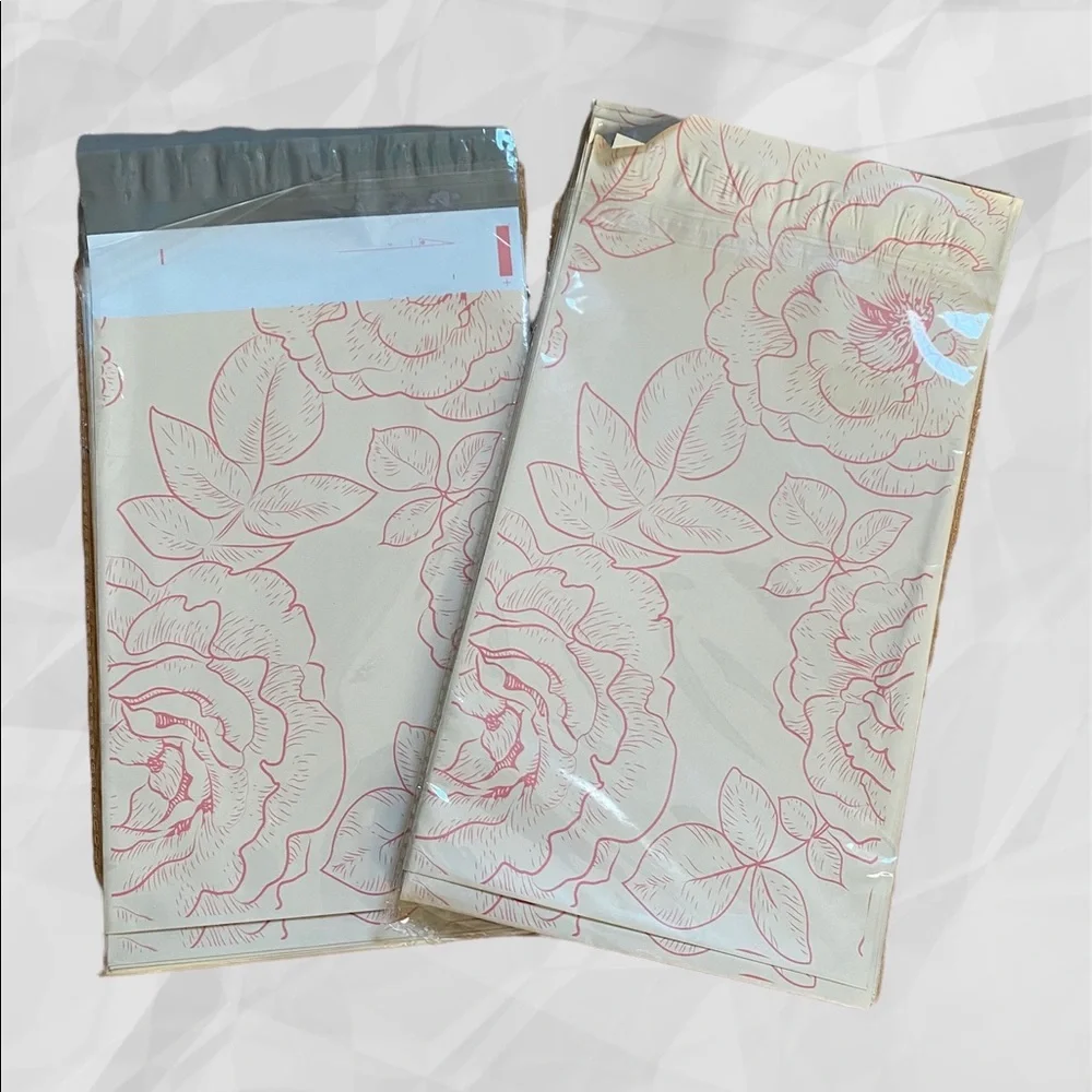 Roses are Pink 6.5 x 10" Poly Mailer PRICE IS FIRM “Last One” - Picture 3 of 4